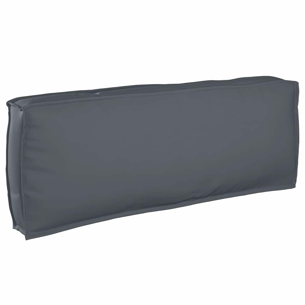 Pallet Cushion for Backrest Anthracite 120 x 40 x 12 cm